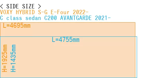#VOXY HYBRID S-G E-Four 2022- + C class sedan C200 AVANTGARDE 2021-